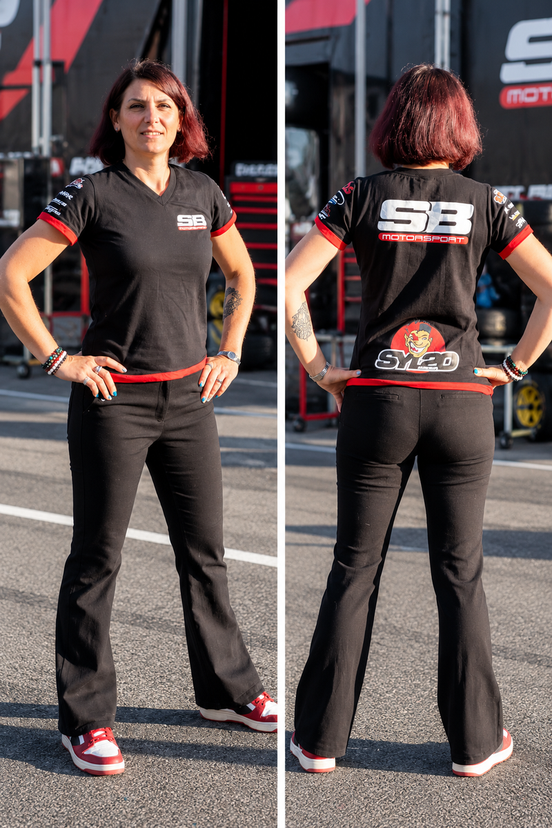 SB Motorsport Women's T-Shirt – Black